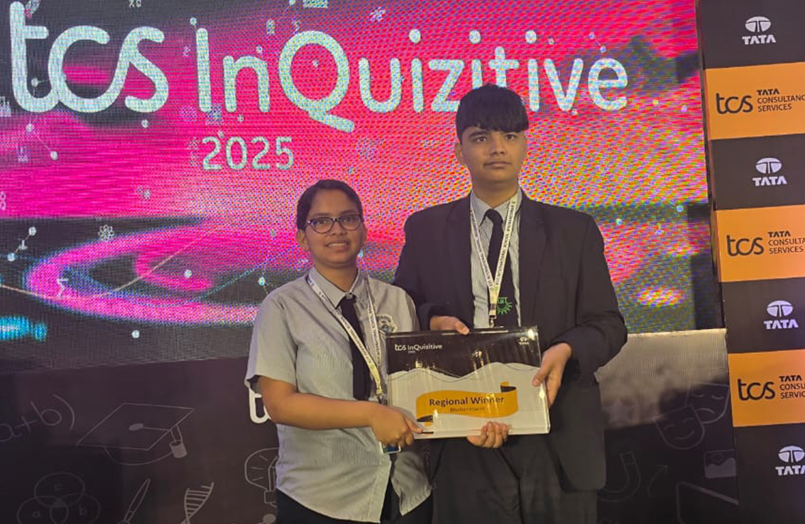Regional Winner of TCS InQuizitive 2025, organised by Tata Consultancy Services