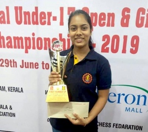 Saina Salonika to represent India in the World Youth Chess Championship 